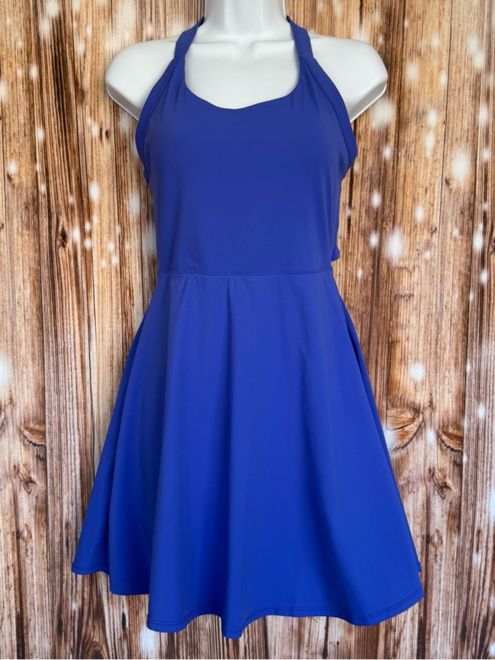 Backless Twisted Active Sport Dress - Picture 2 of 11
